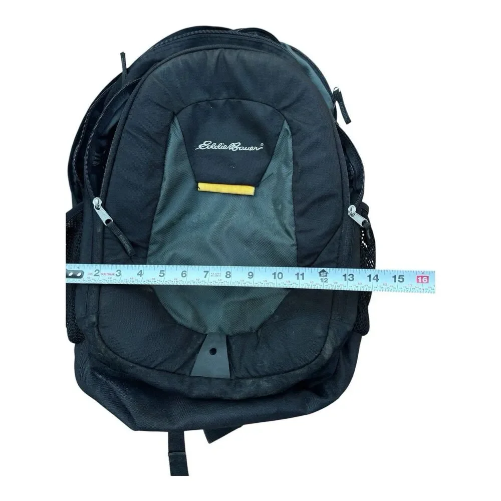 Eddie Bauer EB Traveler 20L Trailpack Backpack Black/Yellow School Travel